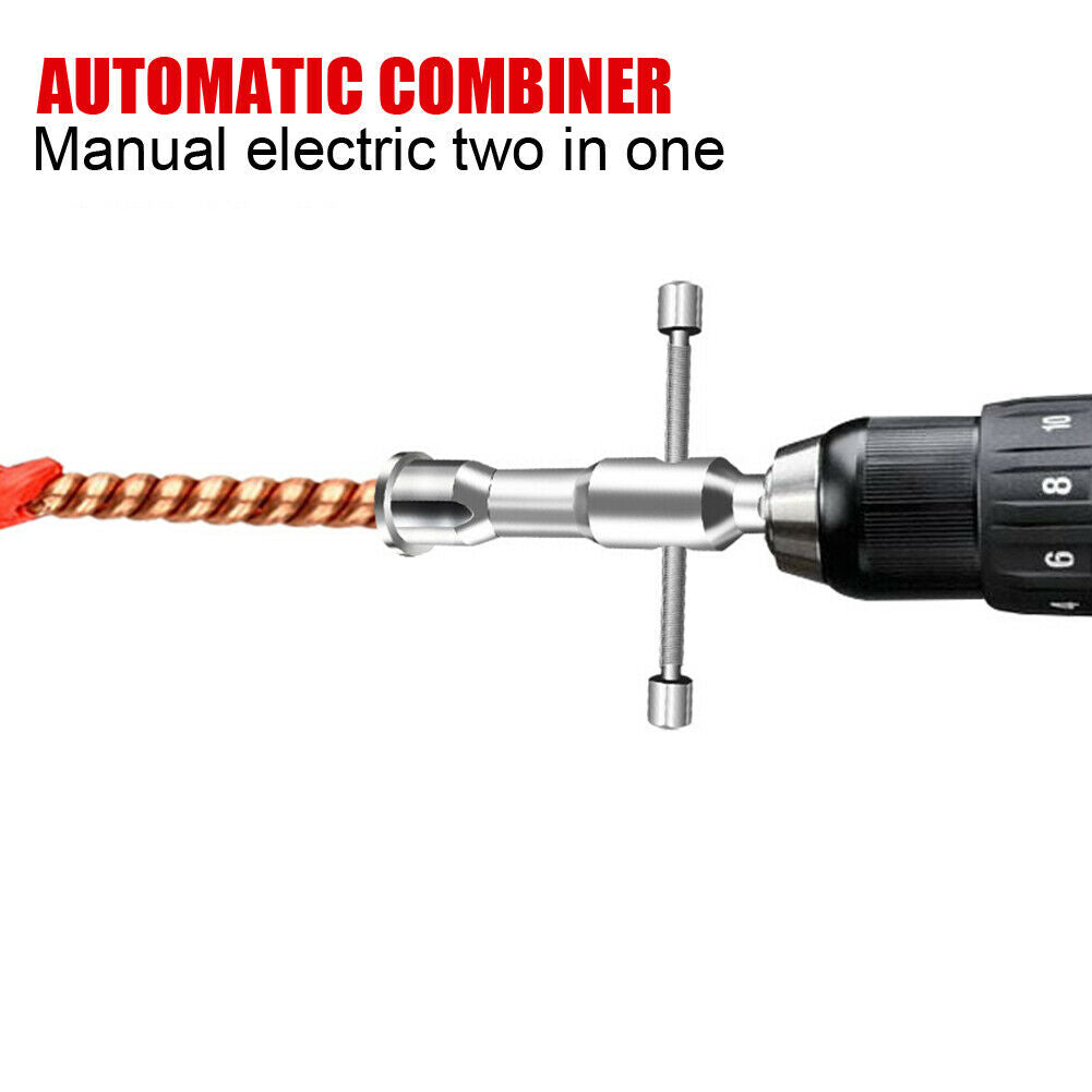 Automatic Wire Stripper Twisted Wire Quick Stripper Line Cable Connector @