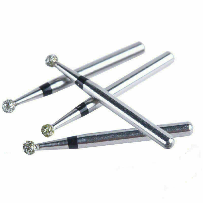 100Kit Dental Diamond Burs BR-40S Super Coarse Ball Shape FG For High Handpiece