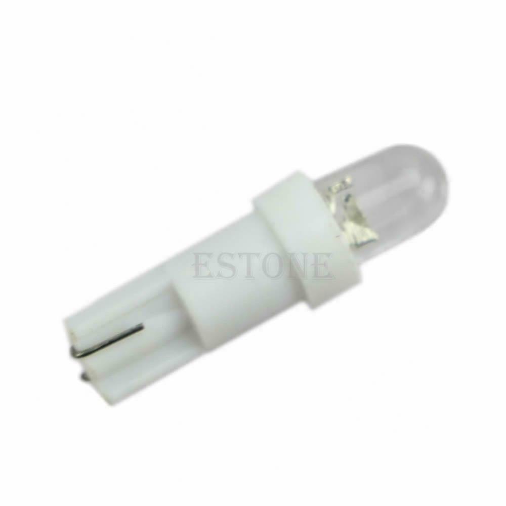 10pcs T5 LED Bulbs For Trunk Lights, Side Marker Lights