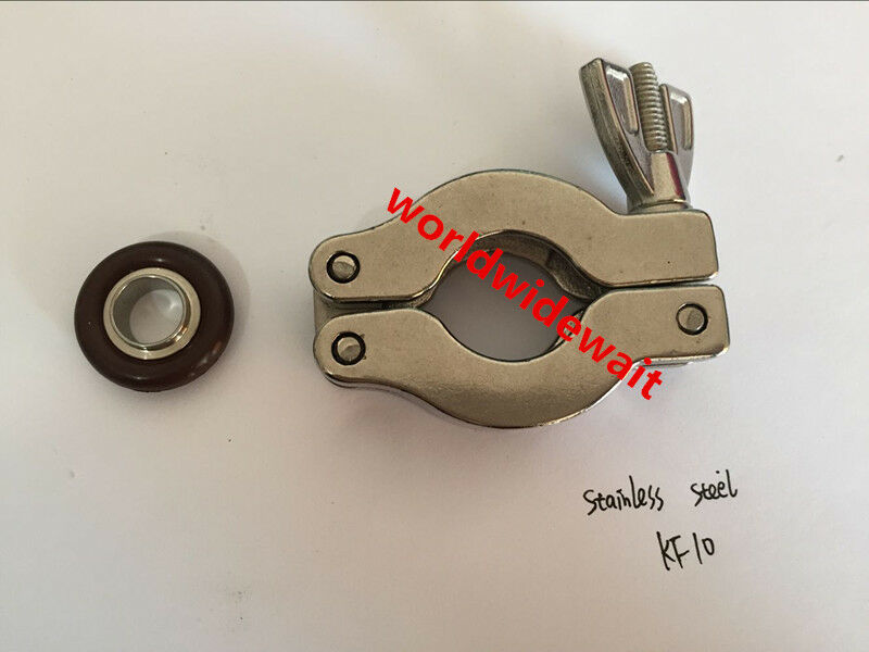 stainless steel KF-10 vacuum clamp Contain circle quick release flange 1PC