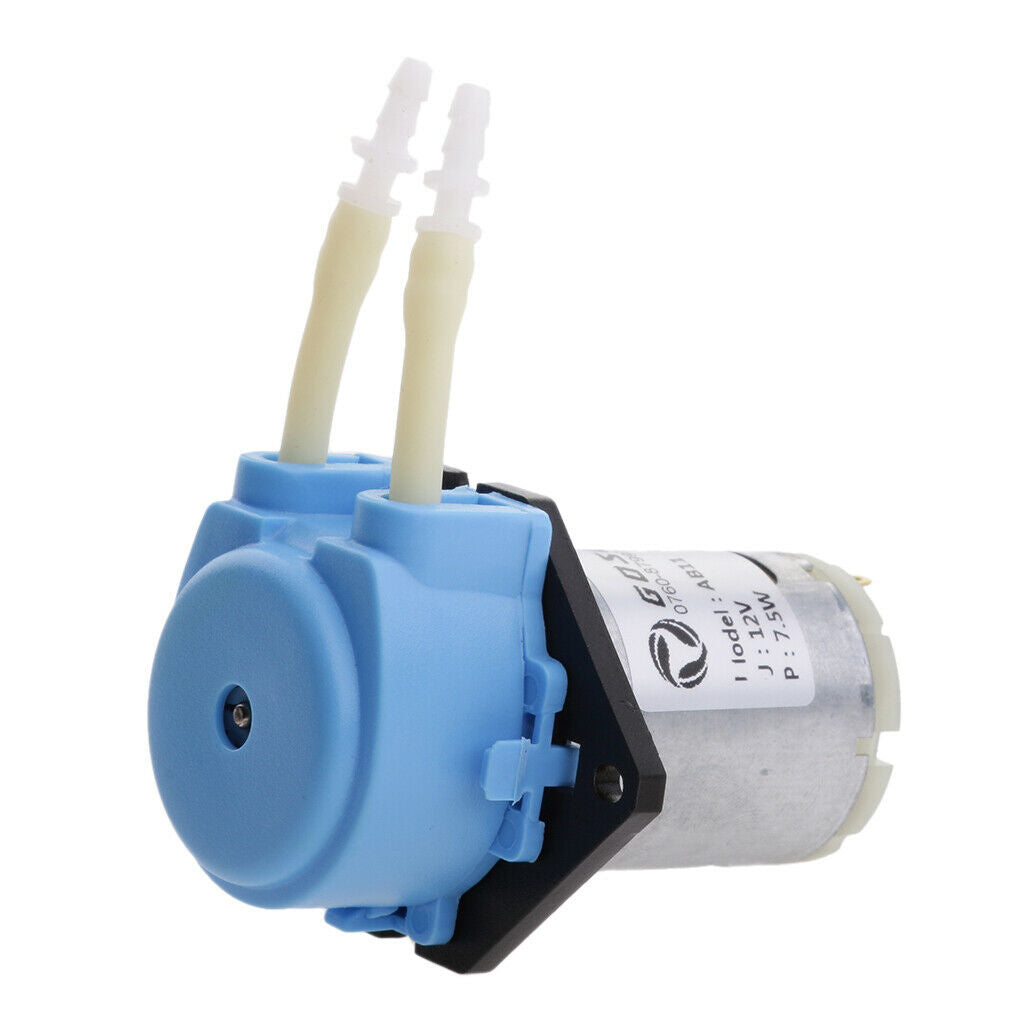 2 Pieces 12V Dosing Pump for Aquarium Fish Tank Lab Supplies Replacment