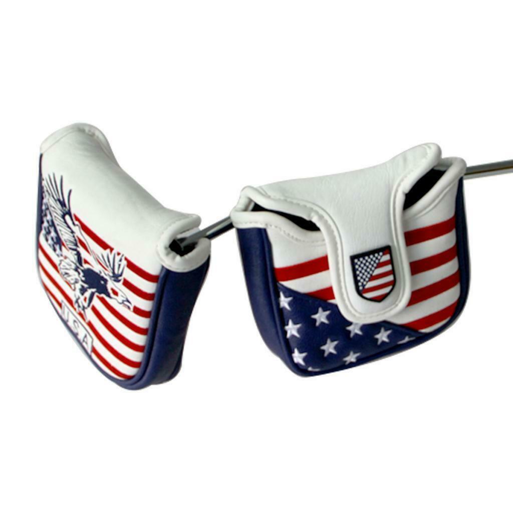 Waterproof Golf Club Head Cover Mallet Headcover Magnetic Guard Covers Gift