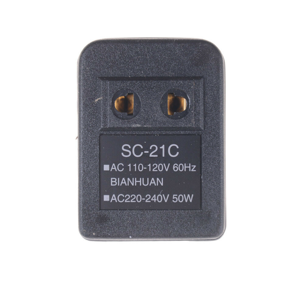 220V 110V Ac Power Voltage Converter 20W Adapter Travel Portable Converter  BDA