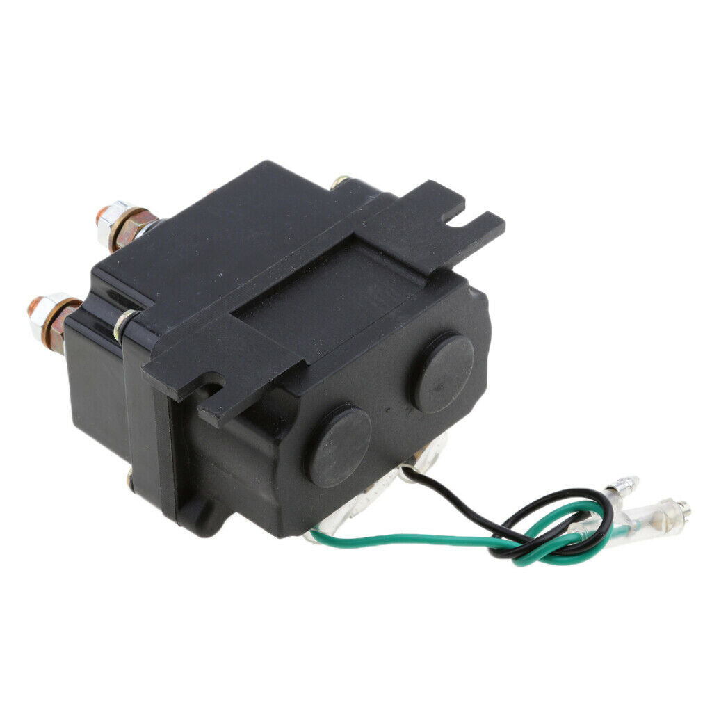12VDC Universal Solenoid Relay Contactor Winch Rocker Switch Thumb Truck UTV