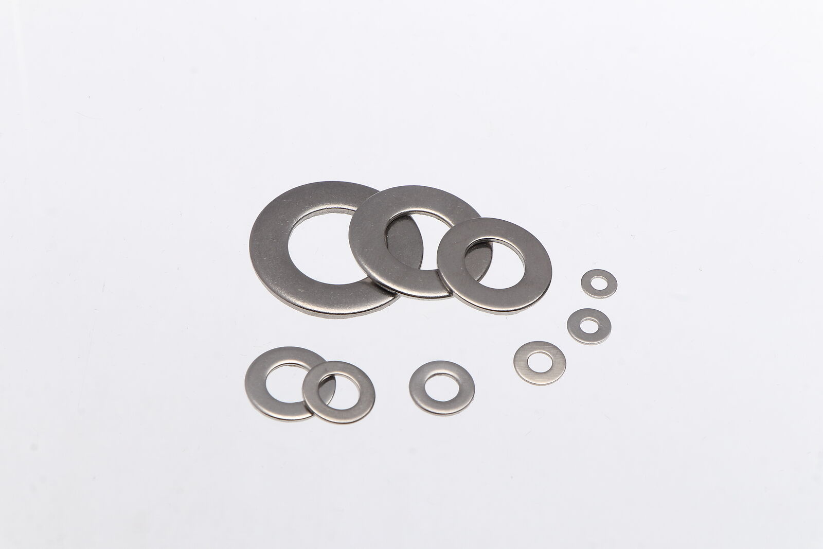 Flat Washer Stainless Steel Washers Assortment Set Value Kit,684 Pieces M2-M12