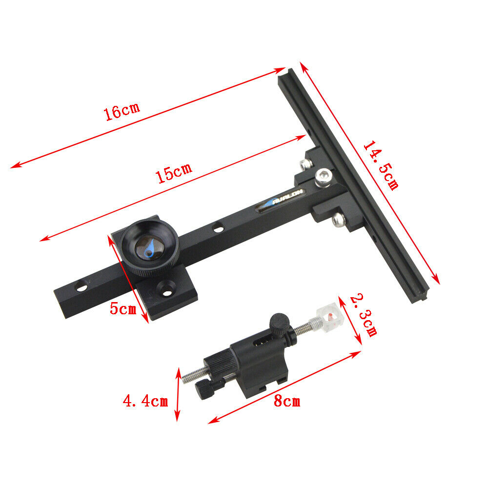 Archery Recurve Bow Sight Metal Adjustable 1 Pin Slingshot Bow Shooting Hunting