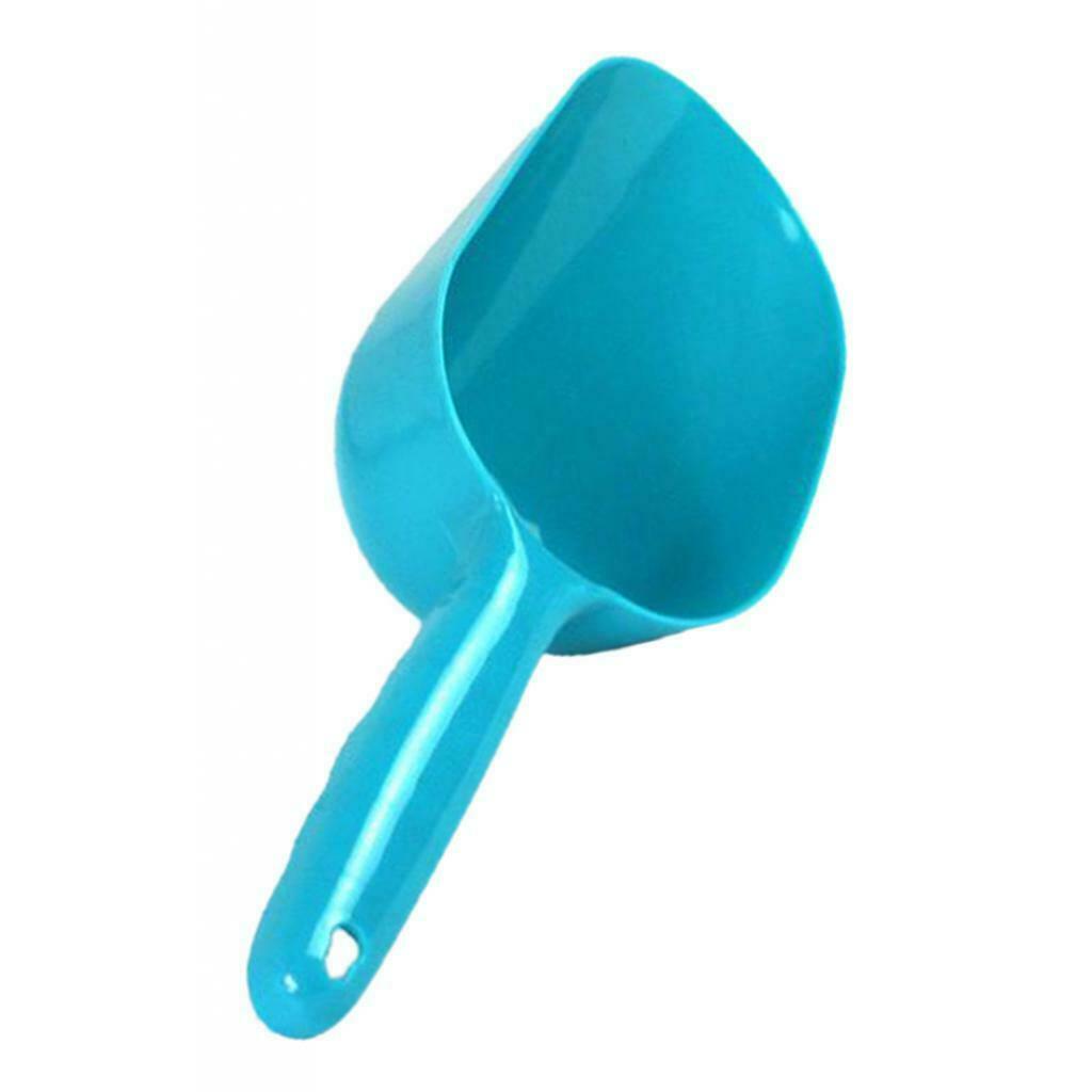 Plastic Mini Shovel Compost Soil Dog Food Weeding Scoop Garden Tool Blue