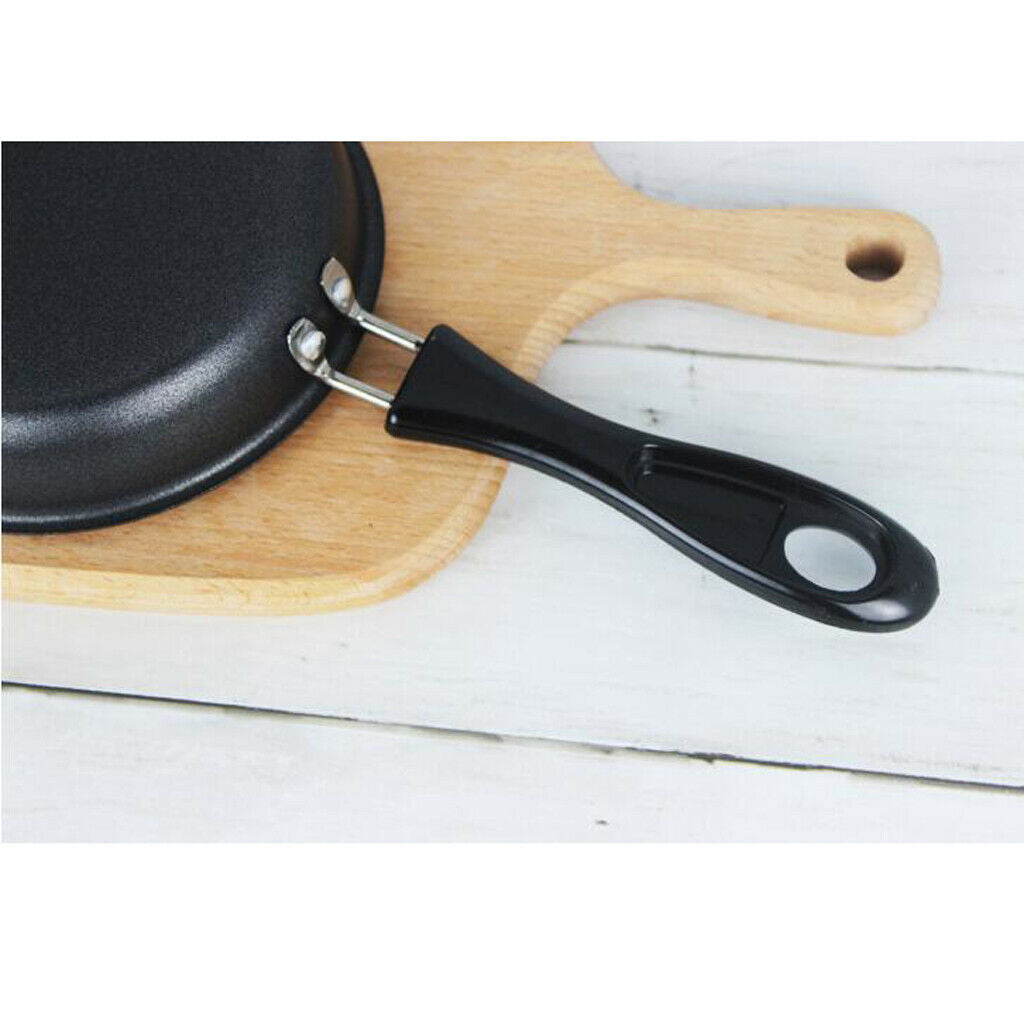 Skillet Non Stick Round Pan Iron Coating Omelette Skillet Frying Pan 12cm