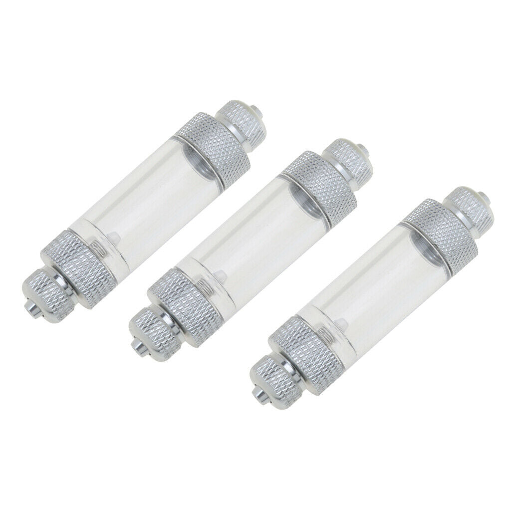 3pcs Fish & Aquatic Supplies Parts - Aluminum Alloy Aquarium Co2 Bubble Counter
