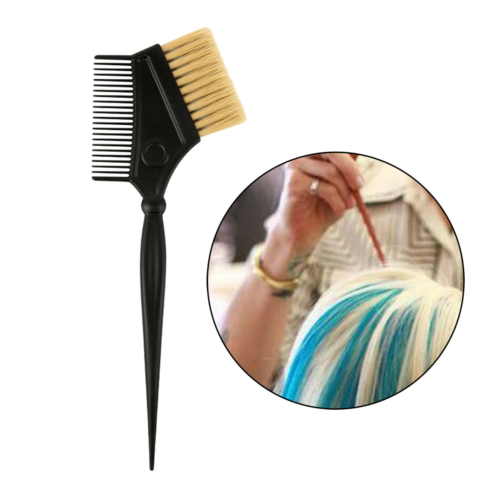 Hair Dye Brushes Tint Brushes with Integrated Combs for