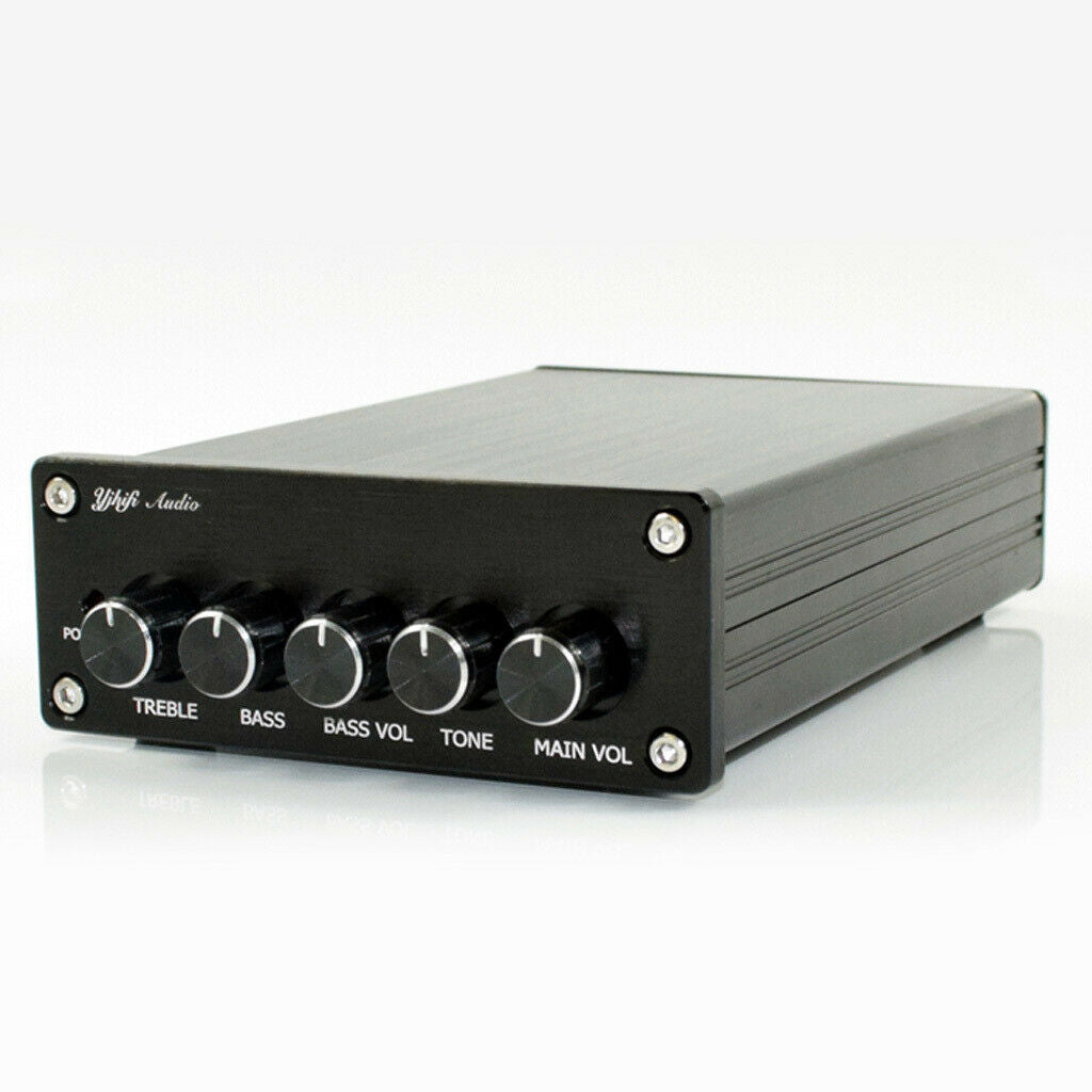 Portable HiFi Amplifier, 2x50W+100W TPA3116 2.1 Bluetooth 4.2 HiFi Amplifier