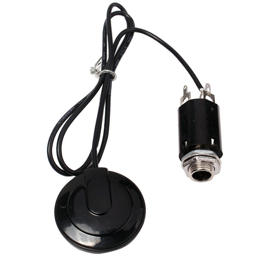 Universal 6.35 Single Audio Acoustic Transducer Guitar Pickup Accessories