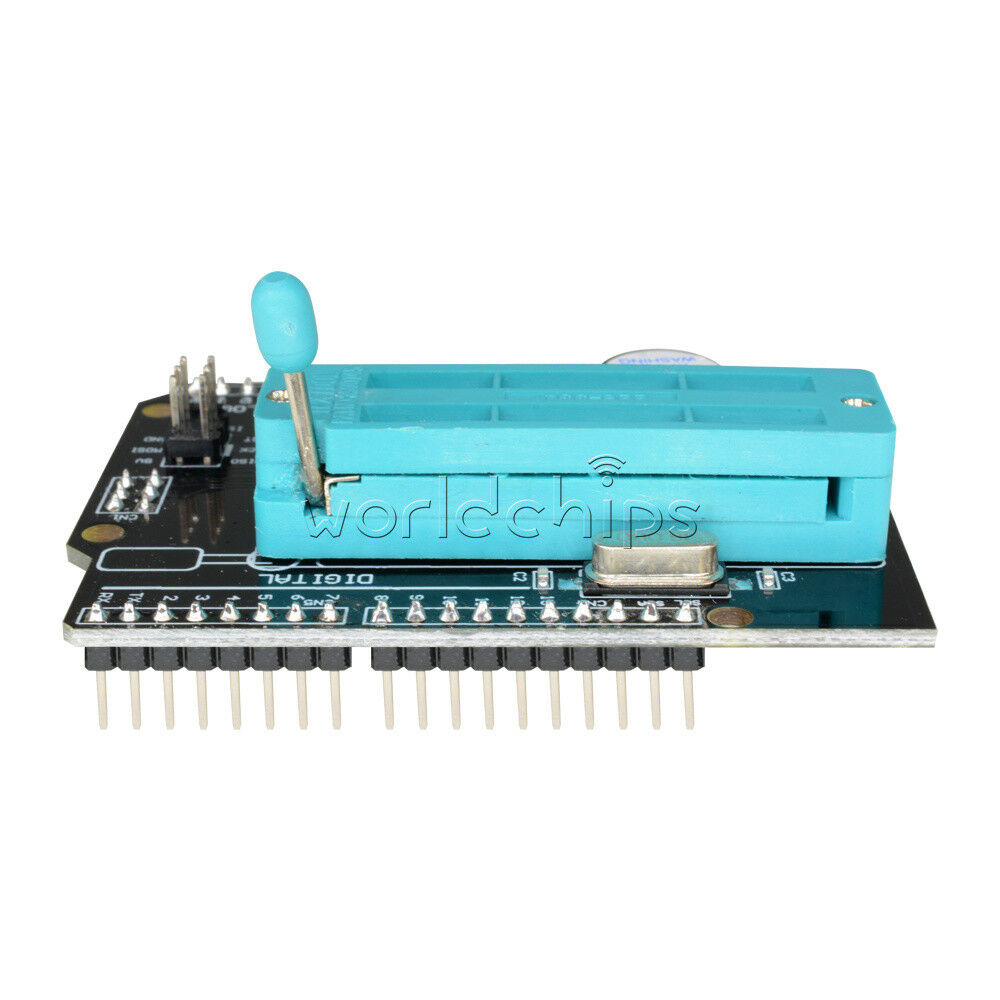 New AVR ISP Shield Burning Burn Bootloader Programmer for Arduino UNO R3