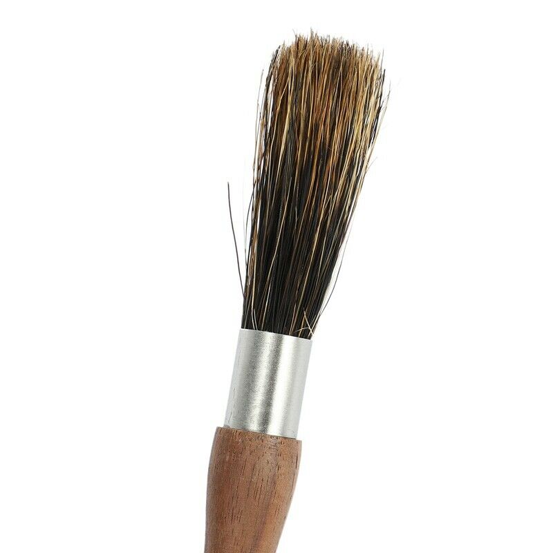 Coffee Grinder Powder Cleaning Brush Coffee Machine Brush Wood Handle Pig BrisJ6