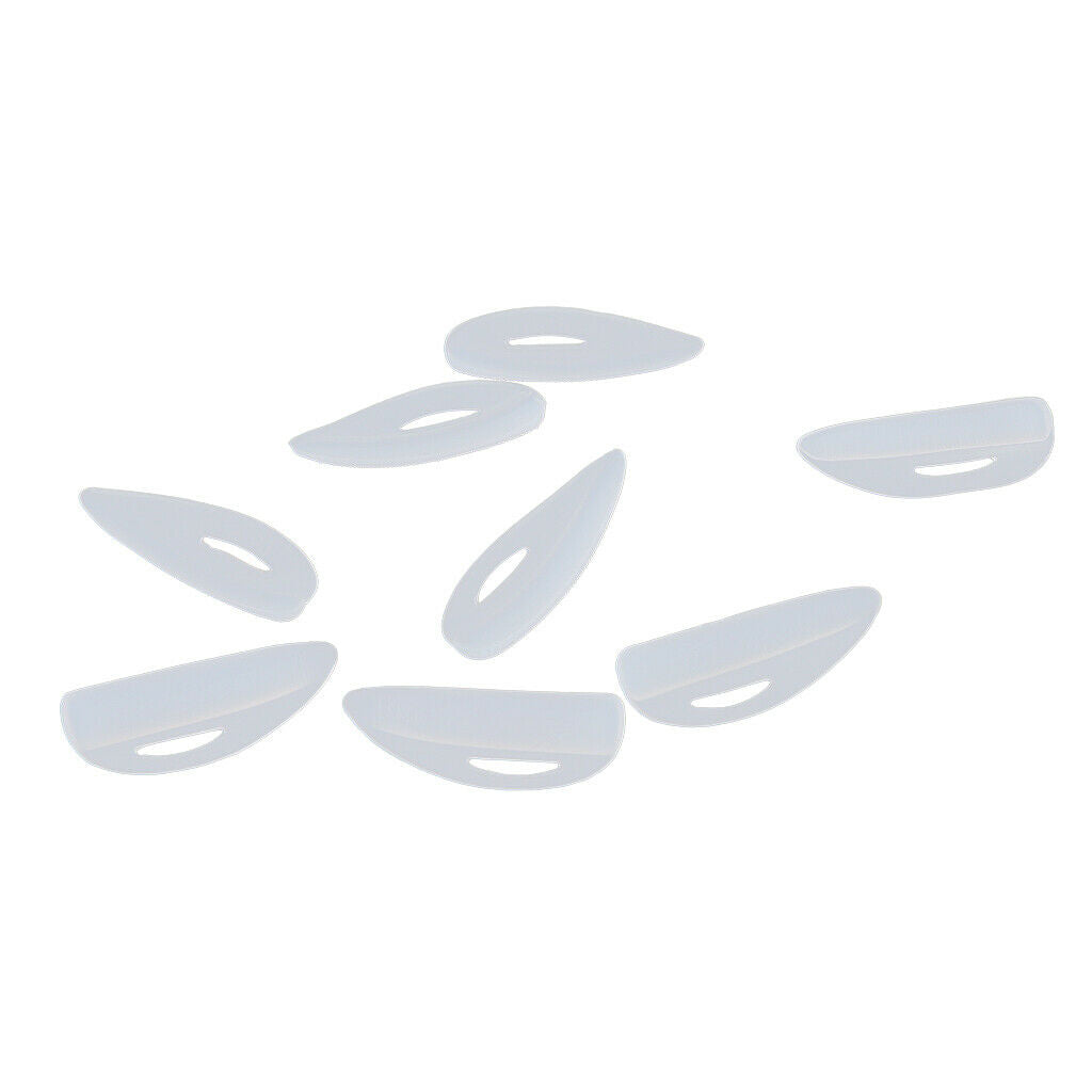 4 Pairs Silicone Eyelash Perming Curling Pads Eyelash Extension Lift Shields