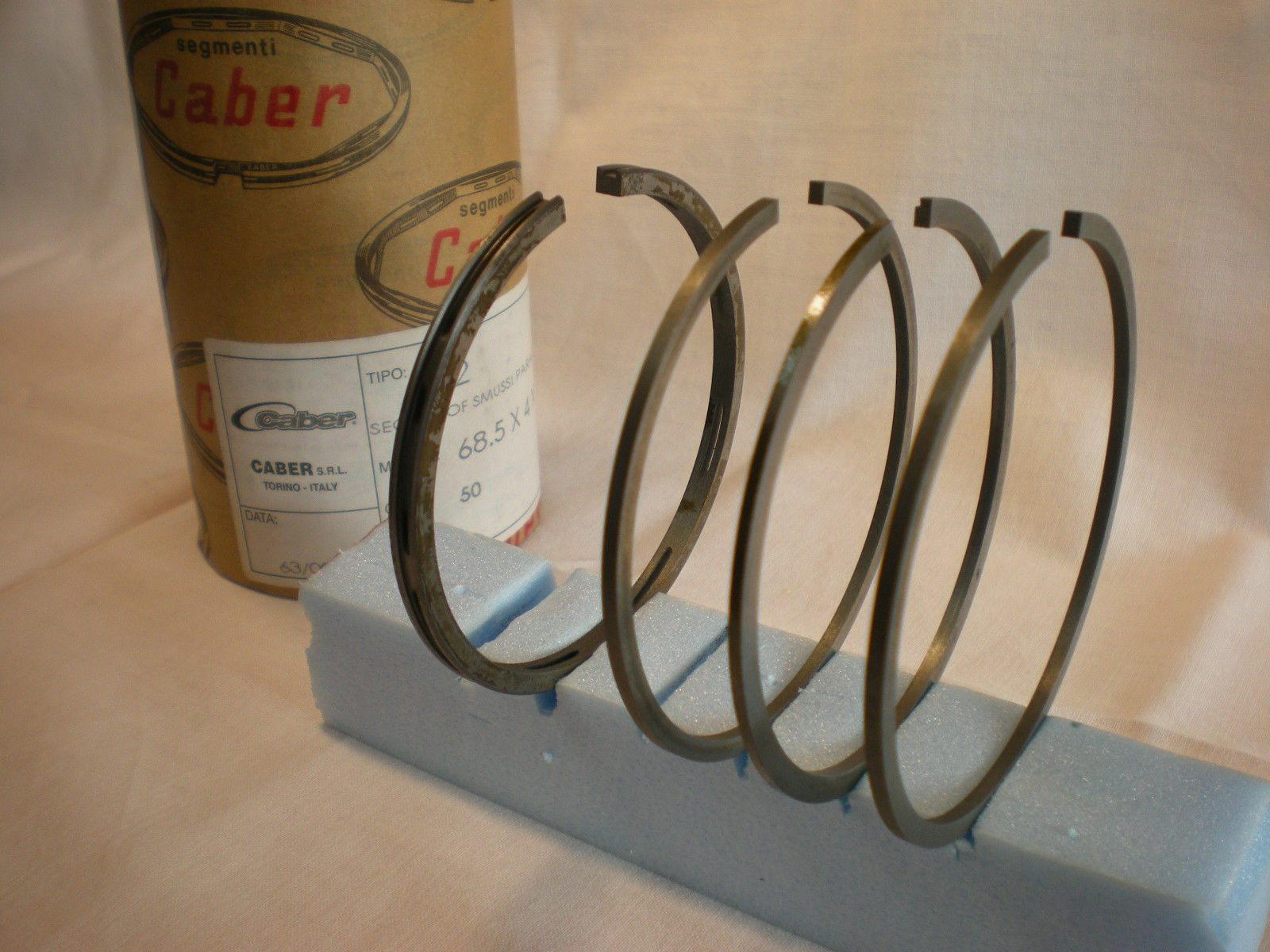 Piston Ring Set for VILLIERS Mark 25, HS25 Engines - 256cc (70mm) STD