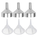 6pcs Plastic Metal Funnel Fill Liquid Water For Home Ice Ball Maker Tools