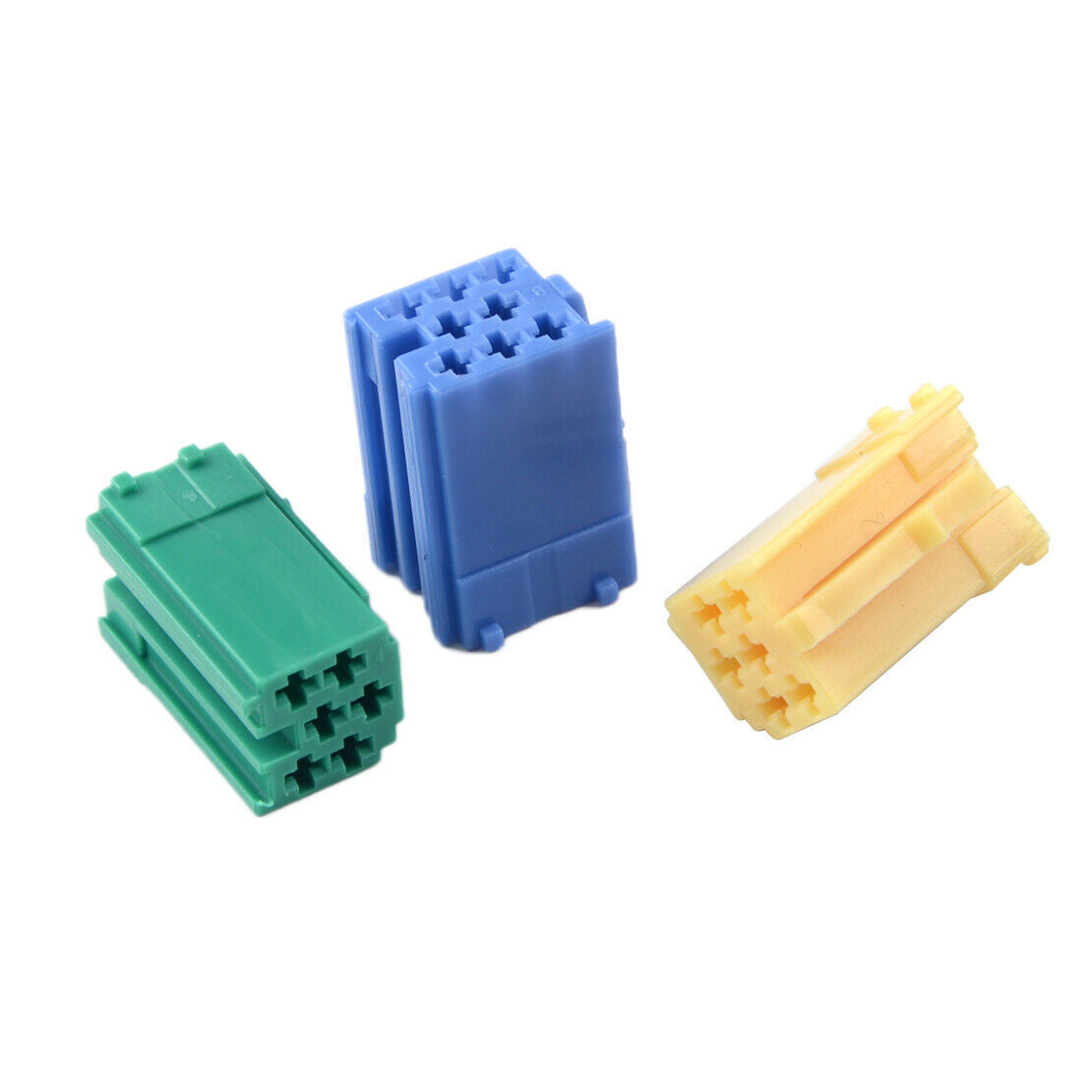 Radio AUX Cable Adapter Connectors Fit for Mini ISO Becker VDO VW Ford Audi Atn