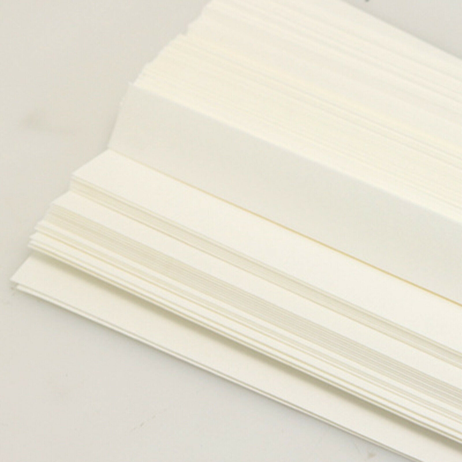 100x Disposable Perfume Paper Tester Strips for Fragrance Scent 5x0.6 inch