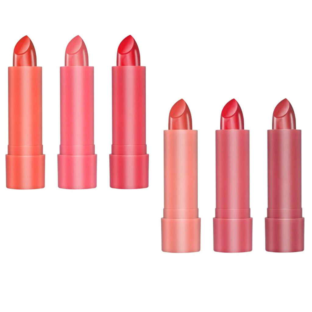 Lipsticks Set 6 Color Moisturizing Matte Lip Gloss Waterproof Long Lasting A