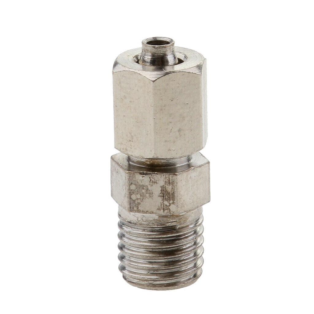 M8x4mm Brass Quick Release Compressor Coupling Air Line Tube Connector Joint