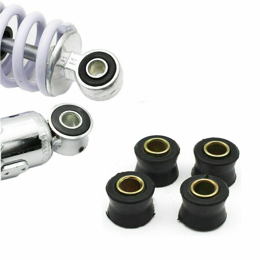 8pcs Motorcycle Rear Shock Absorber Rubber Ring Bush AVT Bike Spare part 10mm