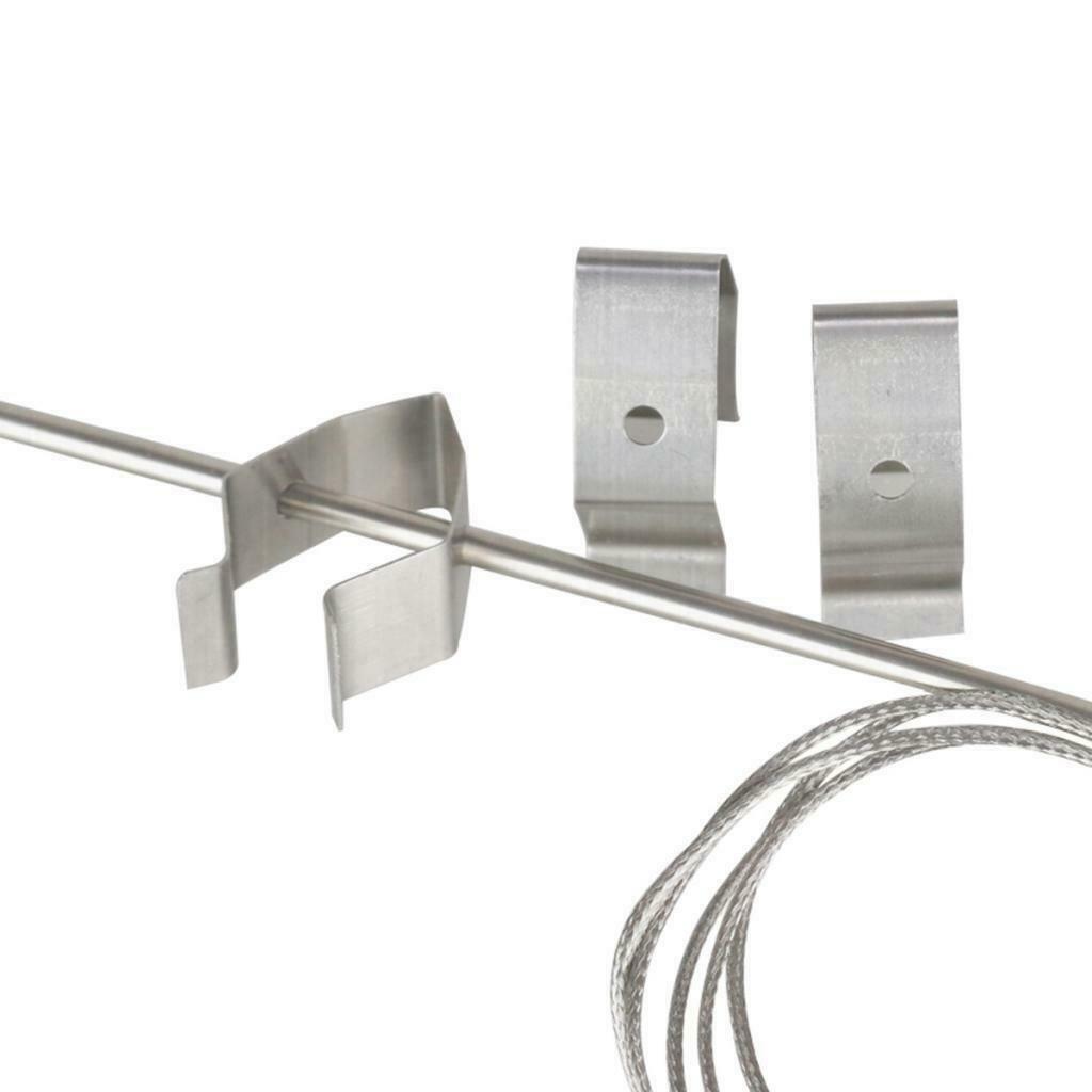3x Universal Thermometer Probe Holder Clips Clamps for Kitchen Smoker Coffee