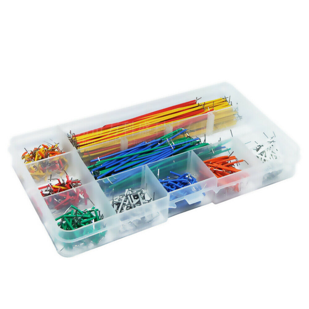 560Pcs 14 Lengths Breadboard Lines Circuit Board Jumpers U Shape Cable Wire Kit