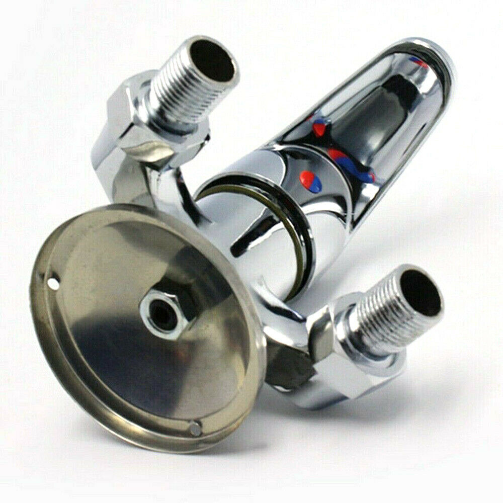 1pcs Universal Bathroom Bath Shower Mixer Taps Deck Mounted Chrome Valve Bar-Tap