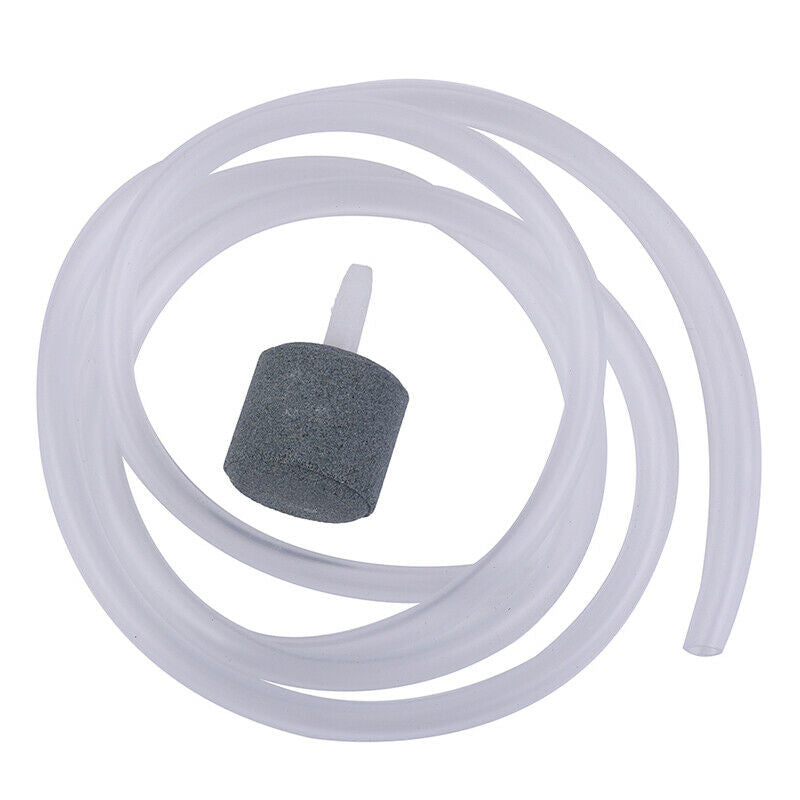 Aquarium Accessories Air Bubble Stone + Soft Tube Hose for Air Pump Compr.l8