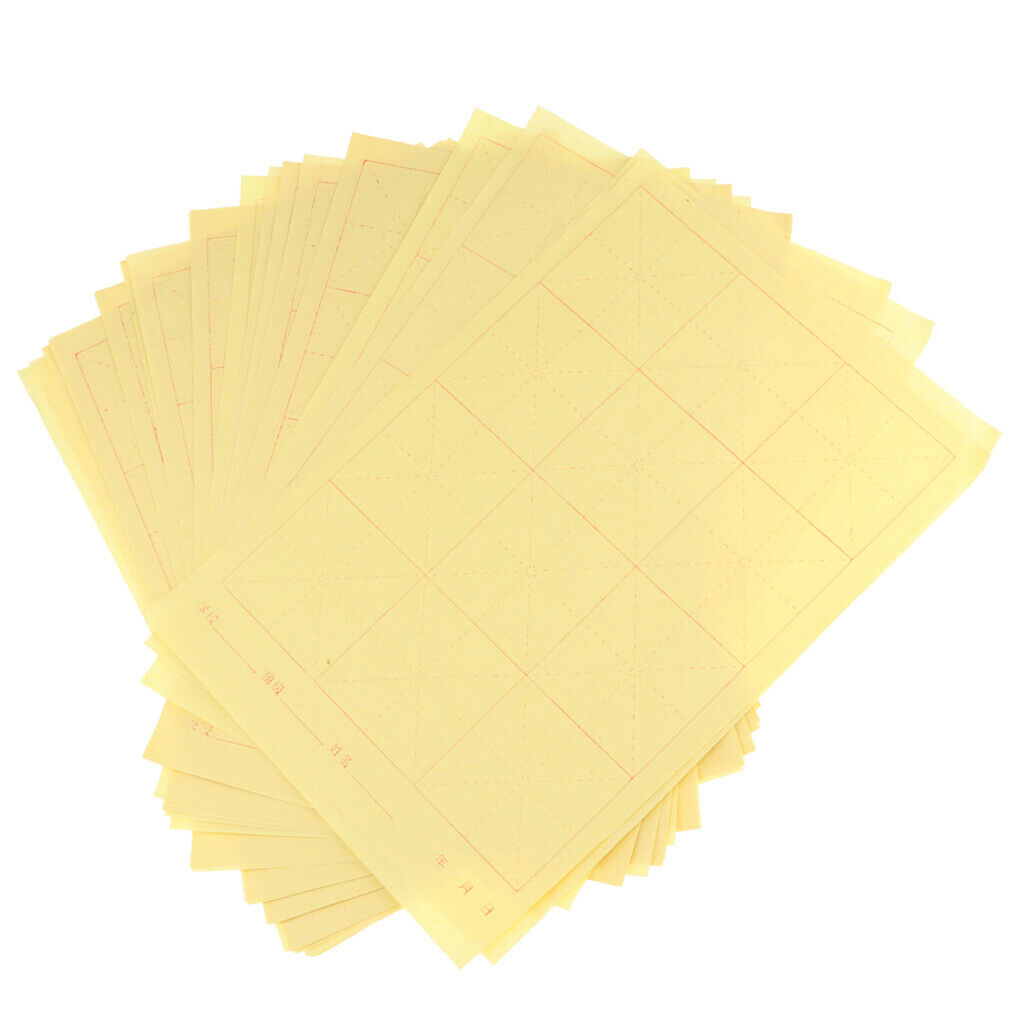 Chinese Rice Paper Calligraphy Painting Paper Xuan Paper 8 Open 12/15 grid