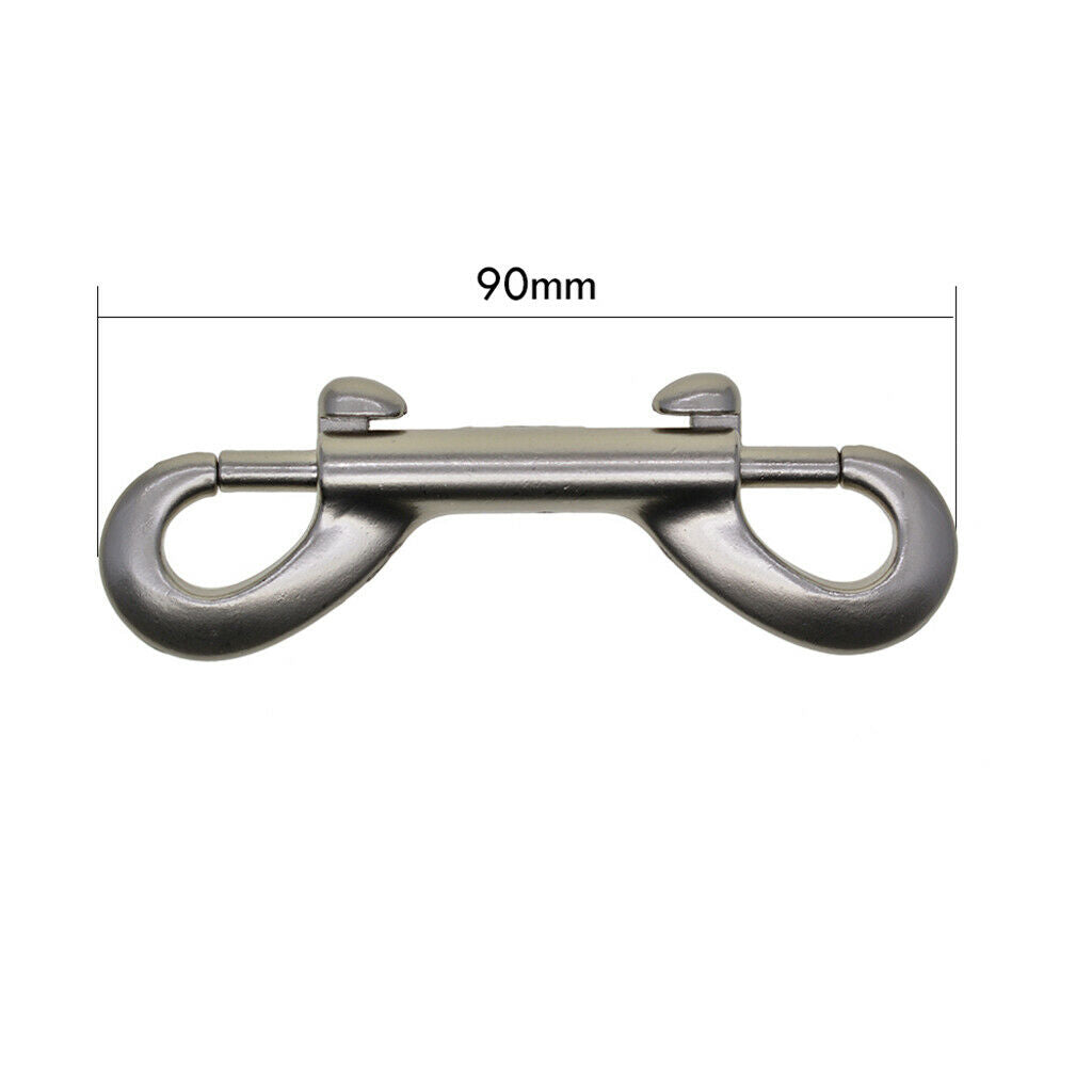 6x Double Ended Carabiners - Designed for Farm, Horse And Garage Use