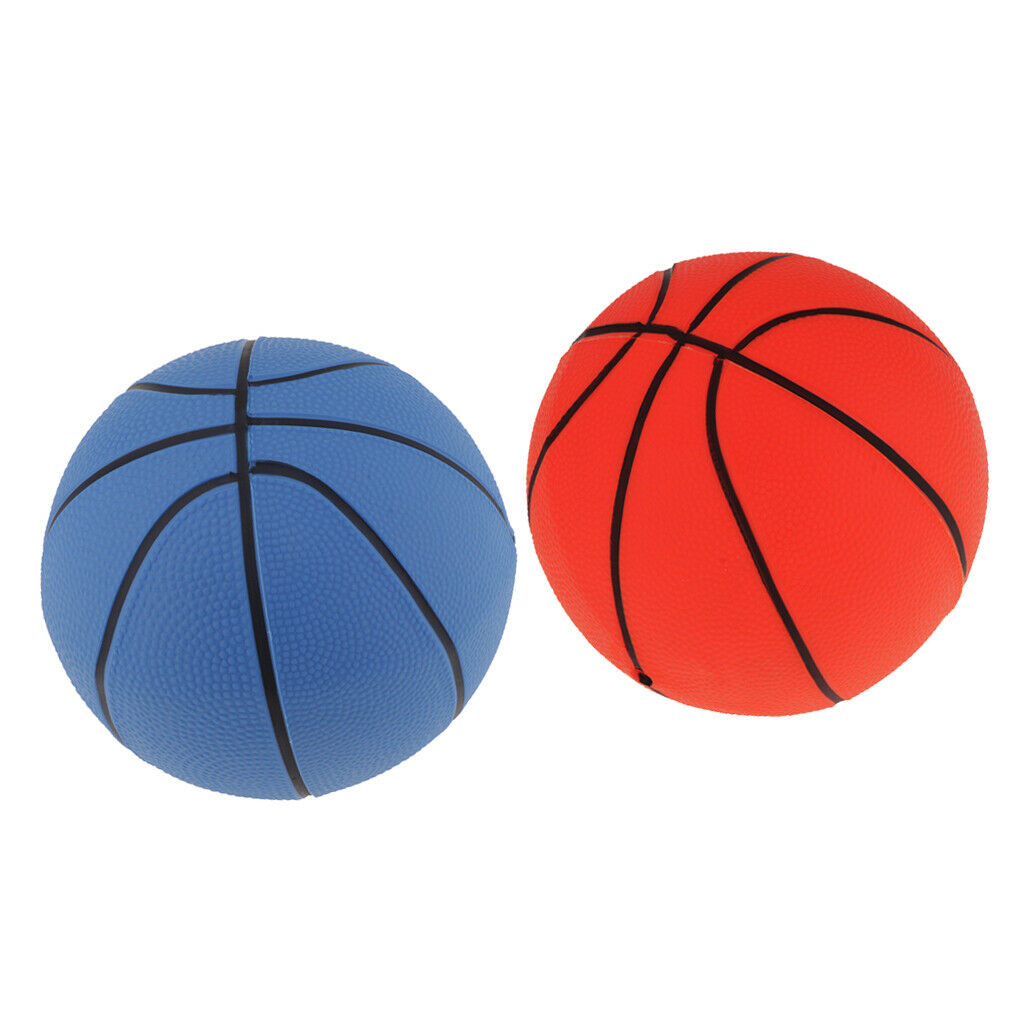 Pack of 2, 8.5-inch Kids Mini Inflatable Basketball Outdoor Sports Toys for