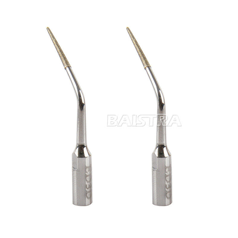 10X Dental Endo Diamond Scaler Tips ED3D Fit DTE SATELEC Scaling Handpiece
