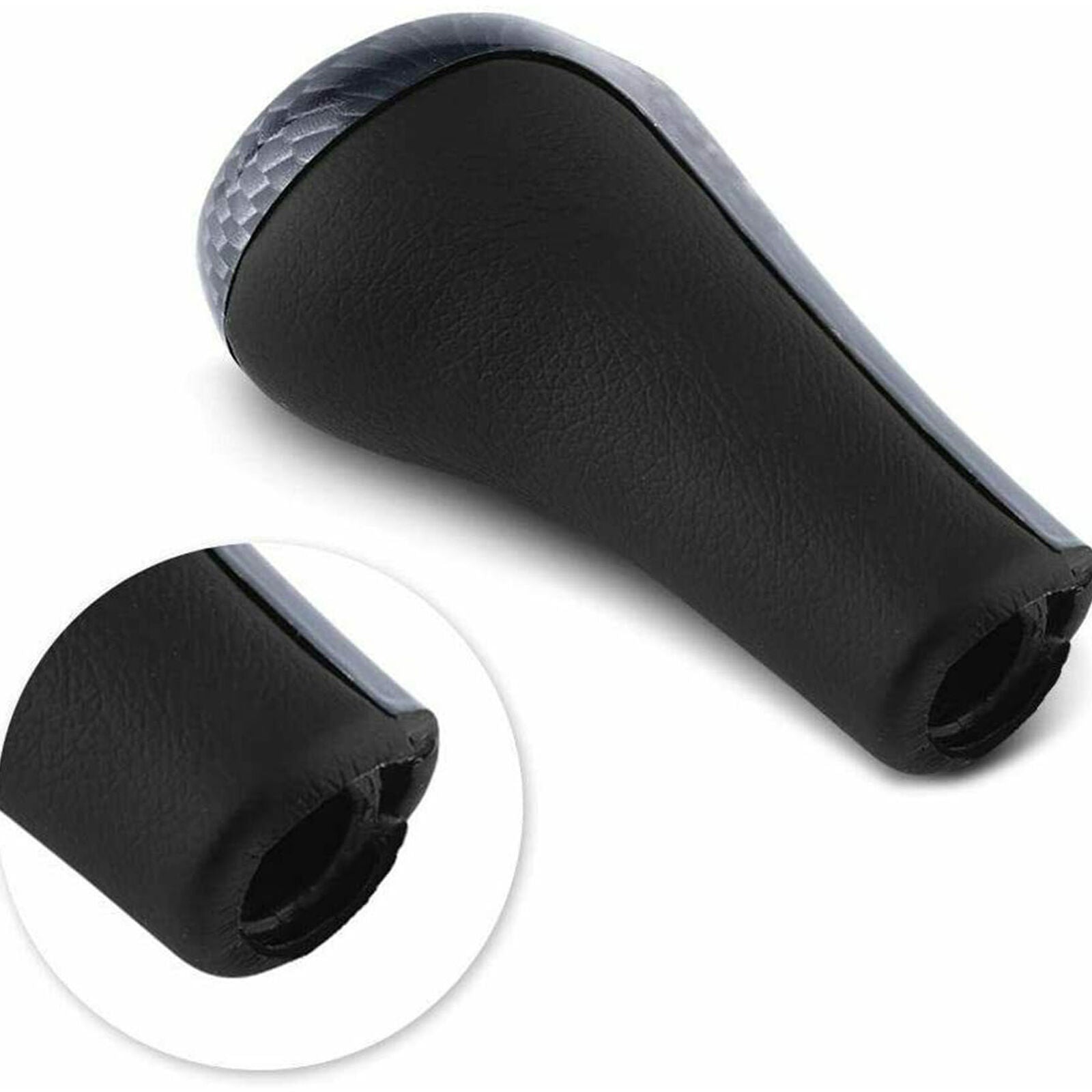 5 Speed MT Manual Gear Shift Knob Carbon Fiber For BMW 1 3 5 6 Series X1 X3 X5