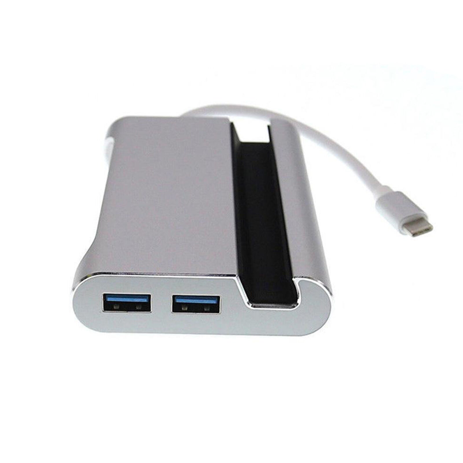 Hub adattatore di ricarica QHND Ethernet USB 3.1 Port C Type
