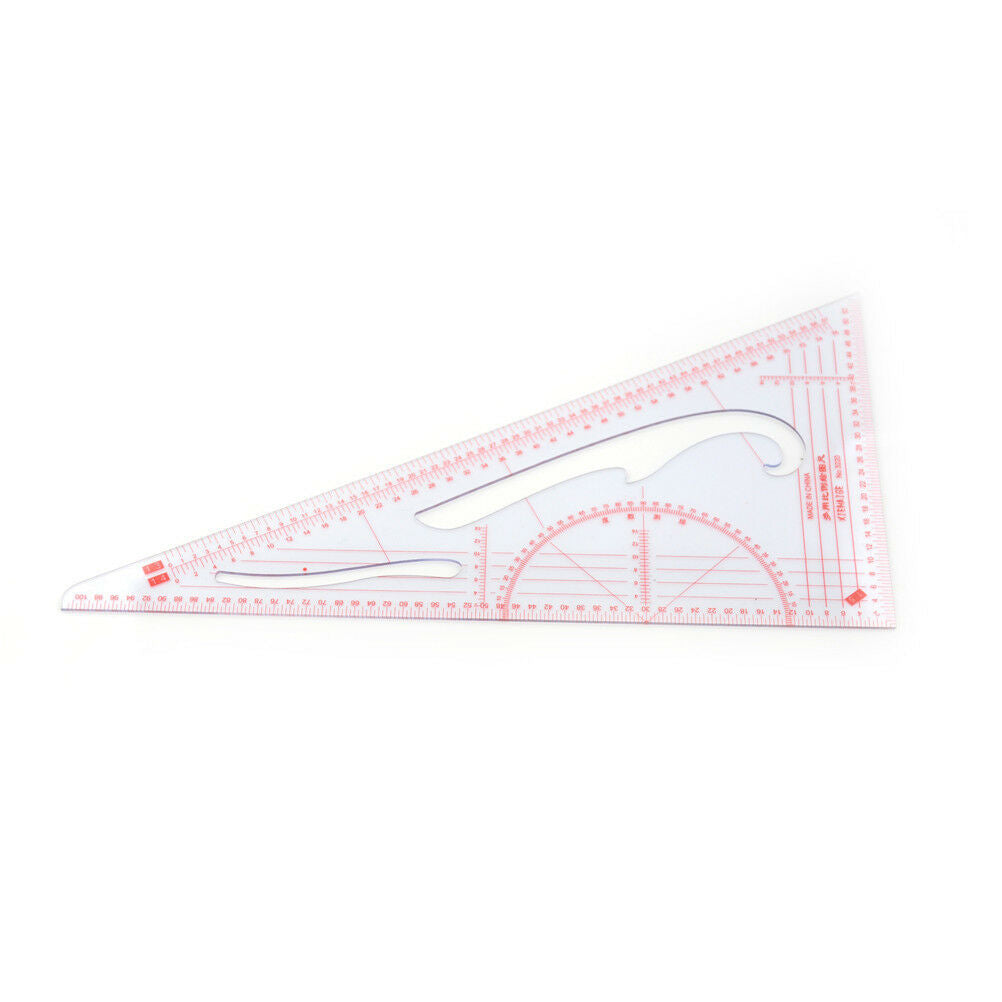 Multi-function Triangular Ruler Measure Dressmaking Tailor Supplies SewinJCA_DD