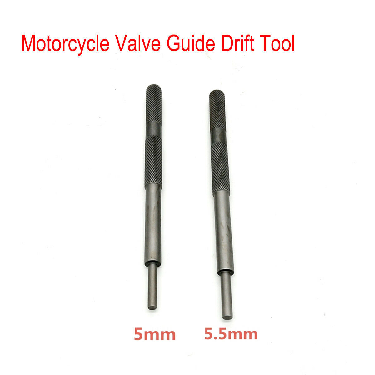 Motorcycle Engine Valve Guide Pilot Puncher 5mm 5.5mm Remover Repair Tool