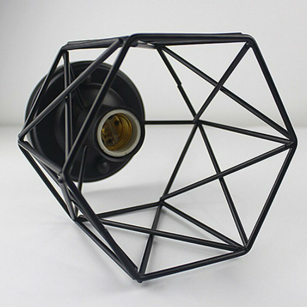 Pendant Light Covers Cage Fixture Lampshade For Kitchen Loft Bar Restaurant
