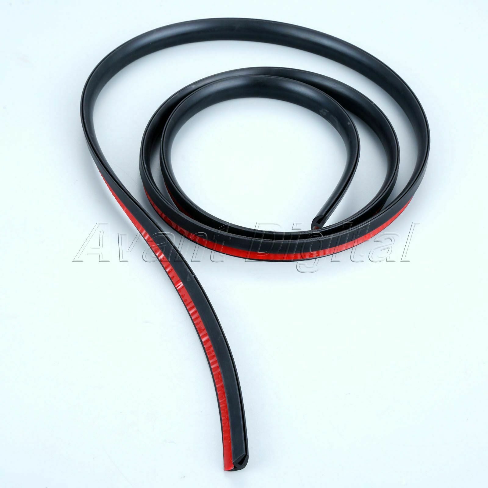 Universal Rubber Front Windshield Panel Sealed Strips Car Ageing Seal Trim 1.8M