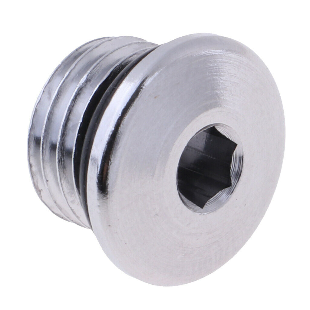 2x regulator 7/16 "high pressure + 3/8" low pressure connection screw plugs