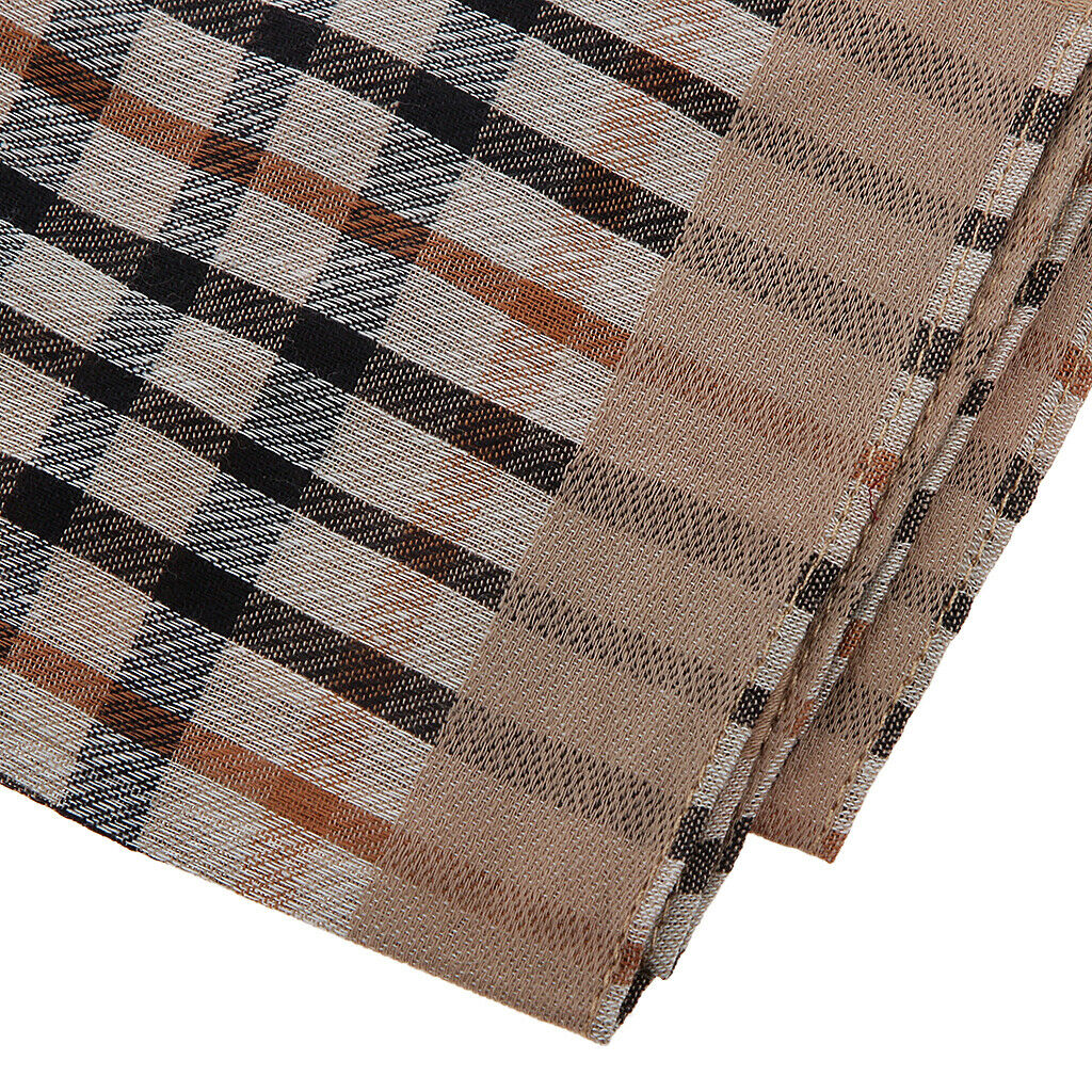 24x Unisex Classic Plaid 100% Cotton Handkerchiefs Hanky Pocket Square Mixed