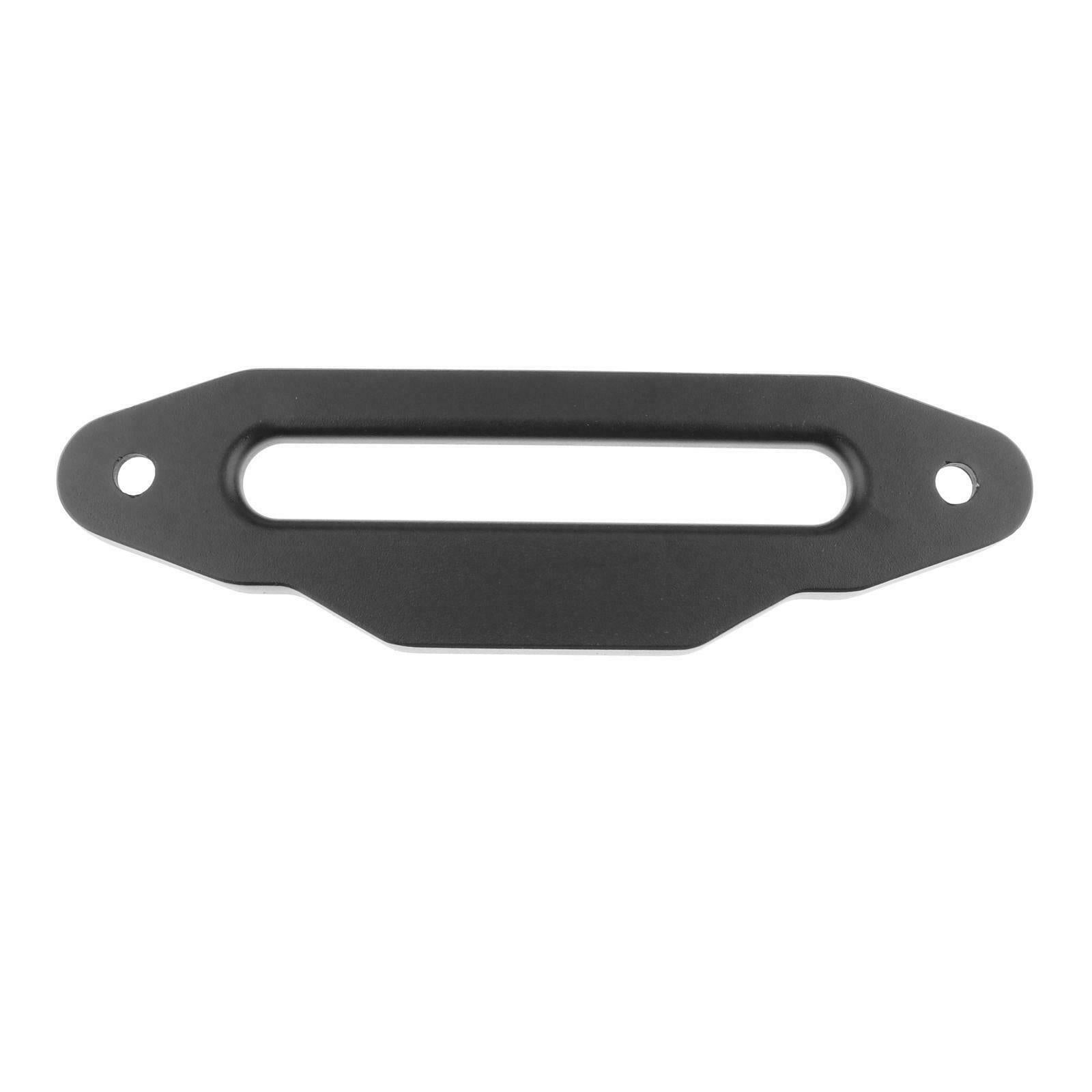 Black Aluminium 254mm 10" Inch Hawse Fairlead For Synthetic Winch Rope Cable