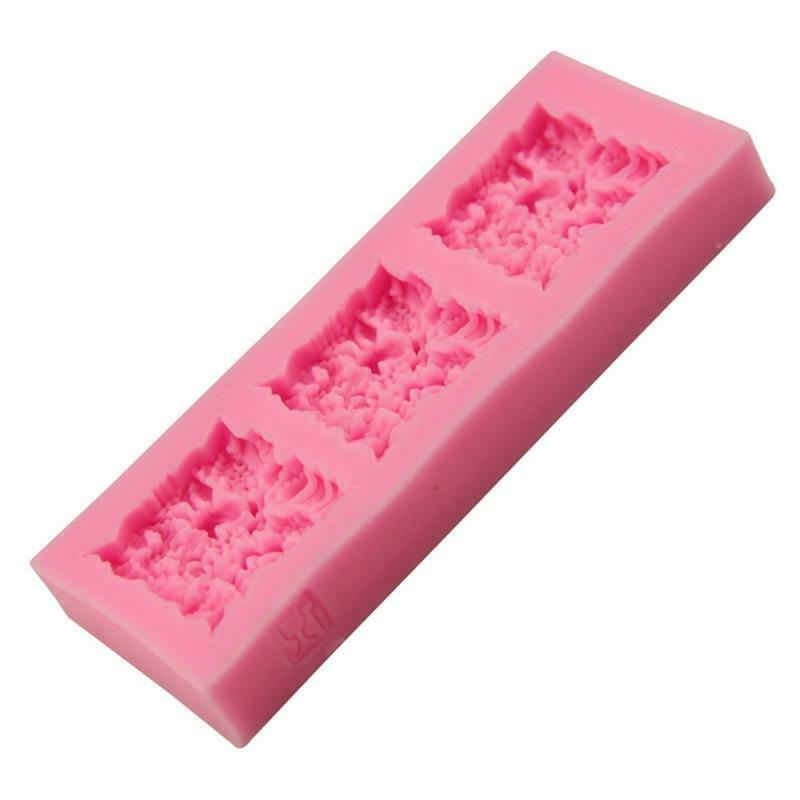 Flower Clusters Silicone Soap Mold Fondant Candy Mould Cake Chocolate Decorating