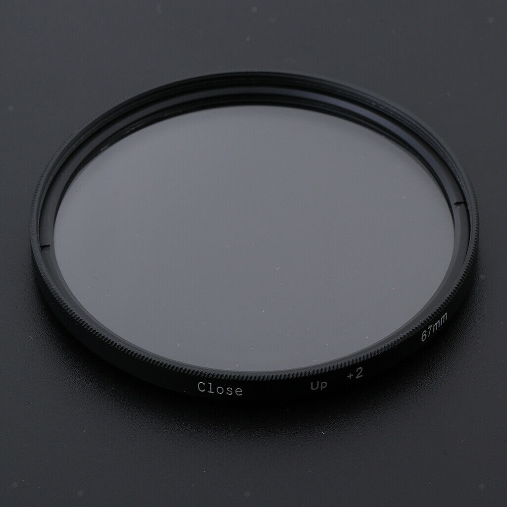 Macro Close Up Lens Filter 67mm +2 for Sony 85mm 24-70 18-200 18-135 28-75mm