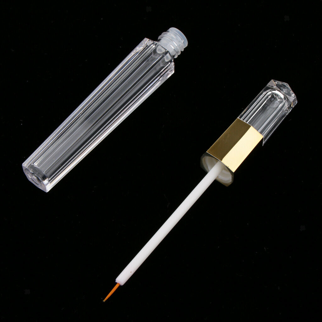 2pcs 5ml Empty Eyelashes Tube Eyeliner Vials Bottle With Wand Applicators for