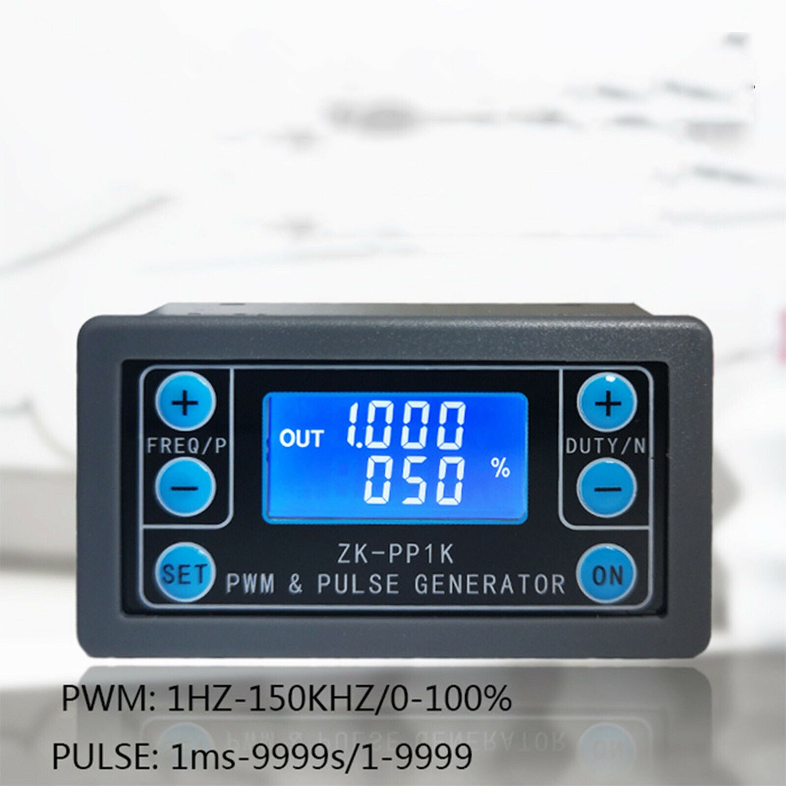 ZK-PP1K PWM Pulse Frequency Square Wave Signal Function Generator 1Hz~150KHz