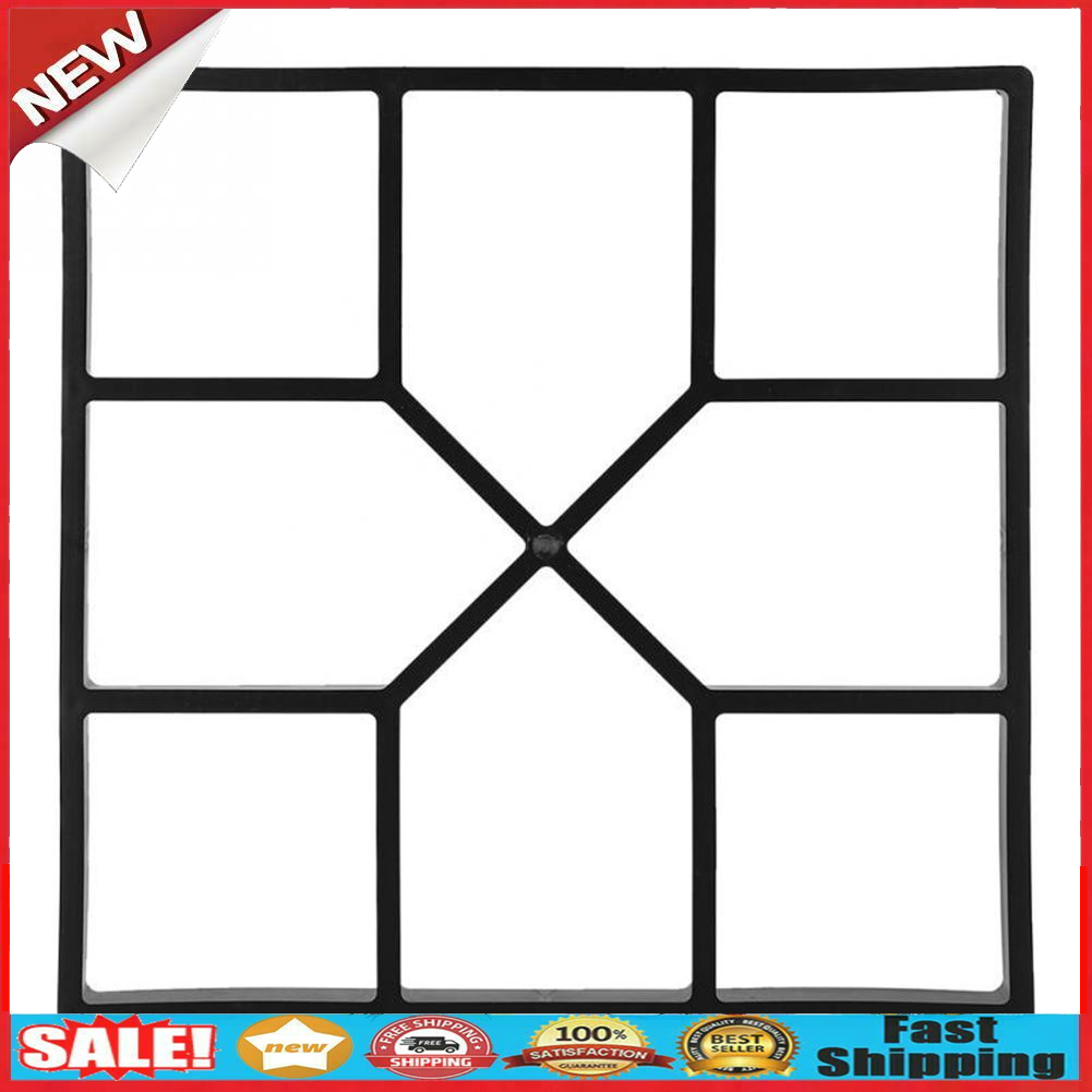 Garden Path Maker Mold DIY Paving Cement Brick Stone Road Concrete Mould @