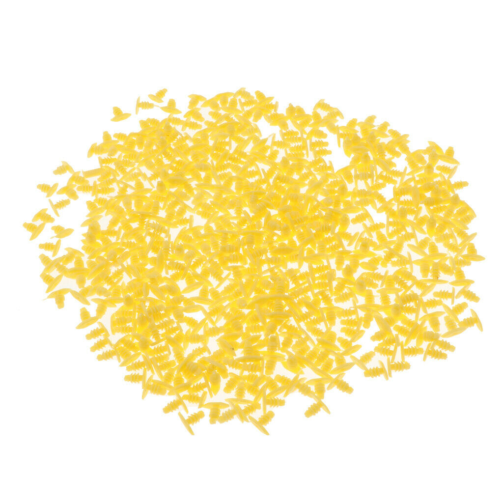 2000 Pieces ABS Car Sealing Strip Panel Rivets Fasteners Universal fit