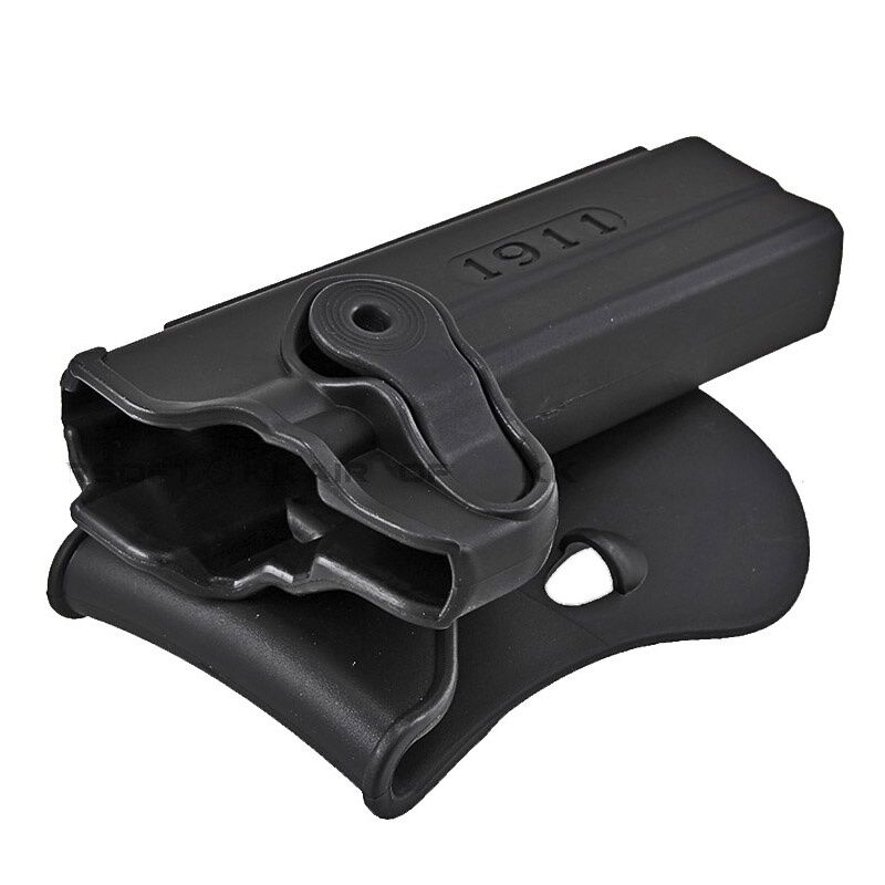 Hunting For Colt 1911 M1911 RH Pistol Paddle Holster With Magazine Pouch